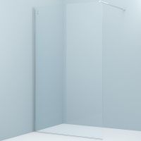 Душевая перегородка Iddis Slide 120 профиль Хром стекло прозрачное арт-SLI8CS2i23 — фото 2, Душевые перегородки