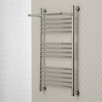 Водяной полотенцесушитель Сунержа Богема+ 1000х500 с полкой Черный матовый арт-31-0223-1050 — фото 3, Водяные полотенцесушители