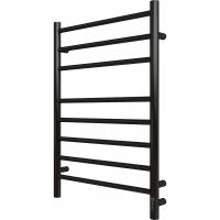 Электрический полотенцесушитель Grois Черный матовый арт-Laura GR-132 500x 800 RAL 9005 П8 R — фото 1, Электрические полотенцесушители