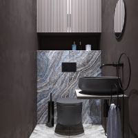 Унитаз Artceram File 2.0 подвесной Grigio oliva без сиденья арт-FLV004 15 00 — фото 3, Подвесные унитазы