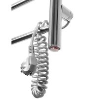 Электрический полотенцесушитель Domoterm Аврора DMT 109-5 50x71 EK R Хром арт-DMT109-550x71EKR — фото 3, Электрические полотенцесушители