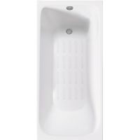 Чугунная ванна Delice Continental Plus 170x70 без отверстий под ручки с антискользящим арт-DLR230634-AS — фото 1, Чугунные ванны