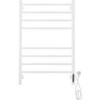 Электрический полотенцесушитель Domoterm Медея DMT Медея П8 500x800 EK R Белый матовый арт-DMTМедеяП8500x800БЕЛEKR — фото 1, Электрические полотенцесушители