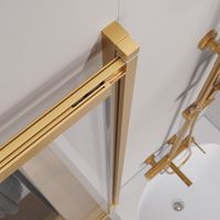 Душевая шторка на ванну CEZARES арт-SLIDER-VF-11-90/150-C-BORO — фото 7, Шторки для ванной раздвижные