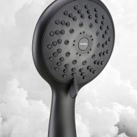 Ручной душ Swedbe Hermes Черный матовый арт-5122B — фото 6, Лейки для душа