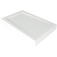 Душевой поддон из искусственного камня Good Door Атриум 120x80 Белый арт-ЛП00002 — фото 1, Душевые поддоны из искусственного камня