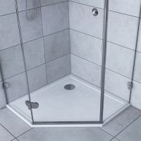 Душевой поддон из искусственного камня Aquaton Калифорния 100x100 Белый арт-1A714936CA010 — фото 2, Душевые поддоны из искусственного камня