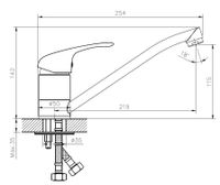 Товар: Смеситель д/кухни, цвет черный, арт. арт-K14 Black - фото 2 Смеситель д/кухни, цвет черный, арт. арт-K14 Black — фото 2, Смесители для кухни