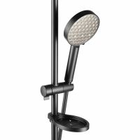 Душевая система Swedbe Hermes Черная матовая арт-5102B — фото 2, Душевые стойки