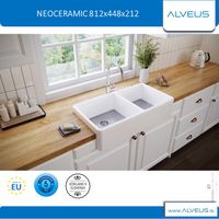 Мойка для кухни ALVEUS NEOCERAMIC 812x448x212 арт-227982.0