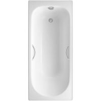 Чугунная ванна Delice Grace 170x70 с отверстиями под ручки без антискользящего покрытия арт-DLR230643R — фото 1, Чугунные ванны