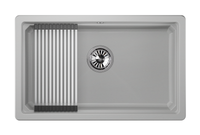 Granula-KS- (БЕЛЫЙ), кухонная мойка, кварц арт-7303U, АРКТИК — фото 1, Кухонные мойки