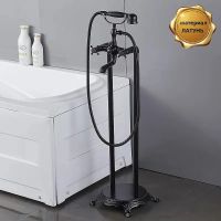 Смеситель для ванны Boch Mann Vico B Черный арт-BM9654 — фото 5, Смесители напольные