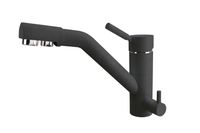 Dr.Gans Смеситель ДУЭТ, цвет Графит  (DUET Graphite) арт-339.07L.2123.411 — фото 1, Смесители для кухни