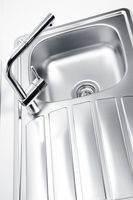 Товар: Мойка для кухни ZOOM 20 NAT-90 790X500 в комплекте с сифоном 1130550, арт-1098938.0 - фото 2 Мойка для кухни ZOOM 20 NAT-90 790X500 в комплекте с сифоном 1130550, арт-1098938.0 — фото 2, Кухонные мойки