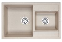 Товар: Granula-, кухонная мойка, кварц арт-8201, ПИРИТ - фото 1 Granula-, кухонная мойка, кварц арт-8201, ПИРИТ — фото 1, Кухонные мойки