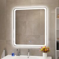 Зеркало с функцией памяти CEZARES арт-CZR-SPC-MC-700-800-RGB-TCH — фото 1, Зеркала в ванную комнату