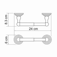 Isar K- Держатель туалетной бумаги арт-7322 — фото 6, Держатели туалетной бумаги