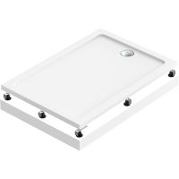 Акриловый поддон для душа Bas Олимпик 130х90 Белый арт-ПН00059 — фото 1, Акриловые душевые поддоны