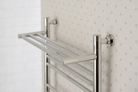 Водяной полотенцесушитель Сунержа Богема+ 1000х500 с полкой Хром арт-00-0223-1050 — фото 2, Водяные полотенцесушители