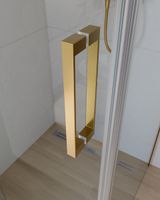 Душевой уголок CEZARES арт-SLIDER-AH-1-100-70/80-C-BORO — фото 5, Прямоугольные душевые уголки