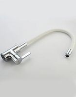 Смеситель для кухни Ledeme Rainbow 4898-3L Хром Белый арт-535862 — фото 7, Смесители для кухни