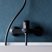 Смеситель для ванны Dorff Prime New Черный матовый арт-D4011022 — фото 7, Смеситель для ванны