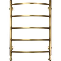 Водяной полотенцесушитель Domoterm Калипсо П5 500*700 Античная бронза арт-КалипсоП5500x700АБР — фото 1, Водяные полотенцесушители