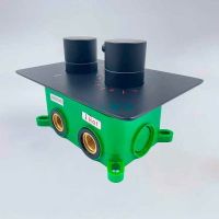 Товар: Душевая система ALMAes Weber Черная матовая арт-TVZ-0808 - фото 4 Душевая система ALMAes Weber Черная матовая арт-TVZ-0808 — фото 4, Встраиваемые душевые комплекты