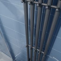 Электрический полотенцесушитель Altasan Арго 120х27 Графит арт-Арго12027Г — фото 4, Электрические полотенцесушители