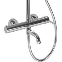 Душевая система Raiber Graceful Хром арт-RP-006 — фото 4, Душевые стойки