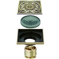 Трап для душа Veragio Canyon с решеткой Бронза арт-VR.CAN-2045.BR — фото 2, Трапы для душа