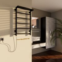 Товар: Электрический полотенцесушитель Altasan СкалаПроф 80х50 с полкой Черный муар арт-СкалаПроф8050ПЧМ - фото 4 Электрический полотенцесушитель Altasan СкалаПроф 80х50 с полкой Черный муар арт-СкалаПроф8050ПЧМ — фото 4, Электрические полотенцесушители