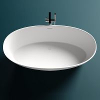 Ванна из литьевого мрамора Salini Alda Nuova 170х80 Белая глянцевая арт-101912G — фото 4, Ванны из искусственного камня