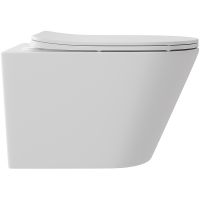 Унитаз Aqueduto Cone подвесной Белый матовый с сиденьем Микролифт арт-CON0120 — фото 14, Подвесные унитазы