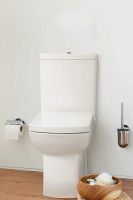 Унитаз компакт Creavit Nova Белый без бачка и сиденья арт-NV361-11CB00E-0000 — фото 3, Напольные унитазы