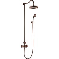 Душевая система Swedbe Terracotta Art с термостатом Терракота арт-2512 — фото 1, Душевые стойки