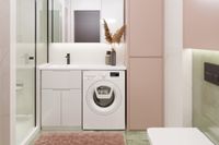 Тумба Vega, 60 см, напольная, 1 ящик, 2 дверцы, белый глянец арт-99.0450 — фото 15, Тумбы под раковину