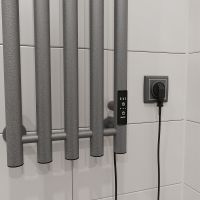 Электрический полотенцесушитель Altasan АргоЛюкс 120х27 Графит арт-АргоЛюкс12027Г — фото 4, Электрические полотенцесушители