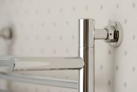 Водяной полотенцесушитель Сунержа Богема+ 1000х500 с полкой Хром арт-00-0223-1050 — фото 7, Водяные полотенцесушители