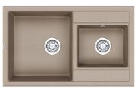 Granula-, кухонная мойка, кварц арт-8201, ПЕСОК — фото 1, Кухонные мойки