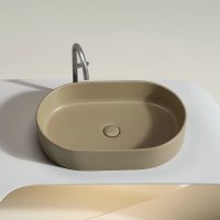 Раковина-чаша Ceramicanova Element 61 Капучино матовая арт-CN6048MC — фото 10, Раковины накладные