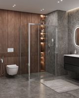 Душевой уголок CEZARES арт-MOLVENO-AHF-31-120/90-C-CR-IV — фото 1, Прямоугольные душевые уголки