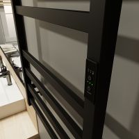 Электрический полотенцесушитель Altasan Ронда 3 Проф 80х50 Черный муар арт-Ронда3Проф8050ЧМ — фото 7, Электрические полотенцесушители