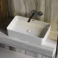 Раковина-чаша Ceramicanova Element 61 Белая арт-CN6065 — фото 4, Раковины накладные