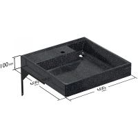 Раковина СанТа Юпитер 60 на стиральную машину Млечный путь арт-900141 — фото 3, Раковины на стиральную машину