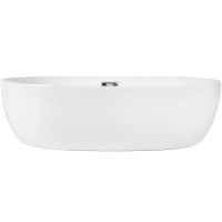 Раковина-чаша Bond Oval 49 Белый глянец арт-S65-490 — фото 7, Раковины накладные