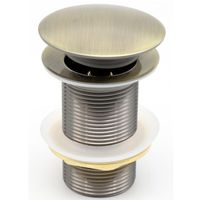 Донный клапан CeramaLux Click-Clack Бронза арт-RD008 — фото 1, Донные клапаны