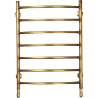 Водяной полотенцесушитель Domoterm Калипсо П7 500*700 Античная бронза арт-КалипсоП7500x700АБР — фото 1, Водяные полотенцесушители