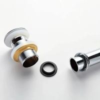 Донный клапан Haiba click-clack Хром арт-HB66-2 — фото 7, Донные клапаны